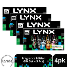 Load image into Gallery viewer, LYNX Fragrance Edition Gift Set 5 piece, Choose your pack 1,2,3 or 4