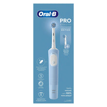 Load image into Gallery viewer, Oral-B Vitality Pro Rechargeable Electric Toothbrush with 2 Brush Heads, Blue