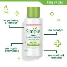 Load image into Gallery viewer, Simple Kind to Skin Hydrating Moisturiser Light or Rich 50ml/125ml, 3 or 6 Pack