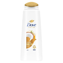Load image into Gallery viewer, 2pk of 400ml Dove Nourishing Secrets Restoring Ritual Shampoo with coconut oil