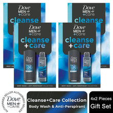 Load image into Gallery viewer, Dove Men+Care Gift Set Cleanse+Care Duo Bodywash &amp; Advanced Antiperspirant