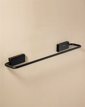 Load image into Gallery viewer, COSMIC Towel Rail Black Matte, Screw Mount, 40.8x6.5x3.2 cm