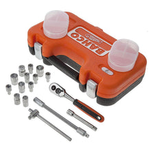 Load image into Gallery viewer, BAHCO S160 SOCKET SET 16PC 1/4IN DR