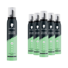 Load image into Gallery viewer, Schwarzkopf Styling Mousee Volume HL4, 200ml Strong Hold Foam for Curly Hair, 6 Pack
