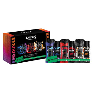 Lynx Fine Fragrance Gift Set, Premium Body Wash and Spray with Spotify Bonus