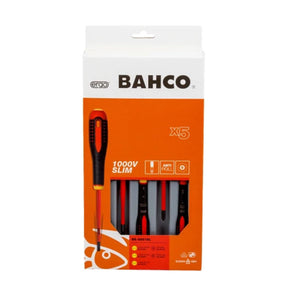 BE-9881SL ERGO Slim VDE Insulated Screwdriver Set, 5 Piece