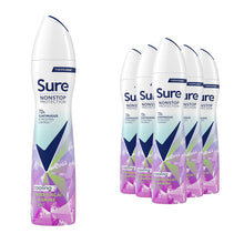 Load image into Gallery viewer, Sure Women Nonstop Protection Antiperspirant Deo Frozen Acai &amp; Jasmine 250ml,6PK
