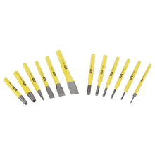 Load image into Gallery viewer, STANLEY PUNCH &amp; CHISEL SET 12PCE 4-18-299