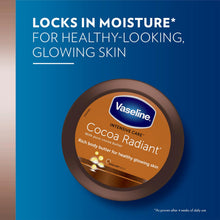 Load image into Gallery viewer, Vaseline Intensive Care Cocoa Radiant Body Butter 250ml Cocoa Shea Dry Skin, 4Pk