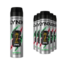 Load image into Gallery viewer, Lynx Limited Edition FIFA Africa Anti-Perspirant Aerosol Deo Spray 200ml, 6 PK