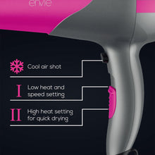 Load image into Gallery viewer, Envie Hair Dryer with Concerntrator &amp; Diffuser for All Hair Types, 2000W