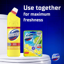 Load image into Gallery viewer, Domestos Thick Bleach Citrus Fresh Powerful Toilet &amp; Bathroom Cleaner 1L, 12Pk