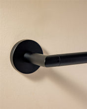 Load image into Gallery viewer, COSMIC Towel rail Light grey Installation with Screws Measures 60 x 7.1 x 5 cm