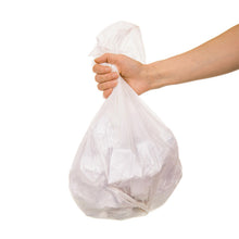 Load image into Gallery viewer, Pedal Bin Liners Heavy Duty Bin Bags 100 Pack White Refuse Sacks Garbage Bags