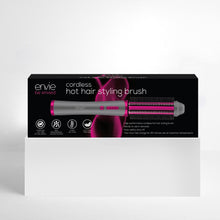 Load image into Gallery viewer, Envie Hair Styling Brush Cordless with 3 Heat Settings and Auto Shut Off Mode