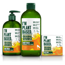 Load image into Gallery viewer, Original Source Body Wash I&#39;m Plant Based Lemongrass and Sweet Orange 335ml, 6pk