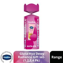 Load image into Gallery viewer, Vaseline Gluta-Hya Dewy Radiance Gift set 200 ml, Choose your pack 1,2,3 or 4