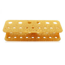 Load image into Gallery viewer, Envie Makeup Brush Holder Gold 15 Hole Stand Cosmetic Organiser Storage