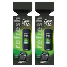 Load image into Gallery viewer, Dove Men+Care Refresh Extra Fresh Bodywash Gift Set for Him with Ankle Socks