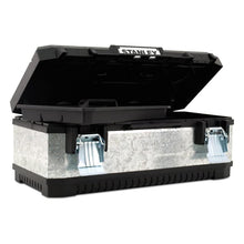 Load image into Gallery viewer, STANLEY GALVANISED METAL TOOLBOX 20IN 1-95-618
