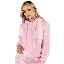 Load image into Gallery viewer, Wellworth Womens Baby Pink Hoodie Size S Soft Cozy Loungewear Pullover