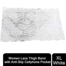 Load image into Gallery viewer, Unisex Elastic Anti-Chafing Thigh Band or Women's Lace Thigh Band with Pocket