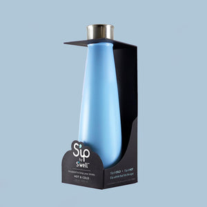 Sip by Swell Water Bottle Leakproof Stainless Steel Thermos Bottle, Blue - 450ml