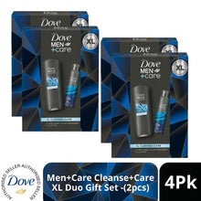 Load image into Gallery viewer, Dove Men+Care Cleanse+Care XL Duo Gift Set 2 piece, Choose your pack 1,2,3 or 4