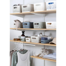 Load image into Gallery viewer, SmartStore Essence Large 11.4L Storage Basket, 3 Pack Organiser Bins, Off White