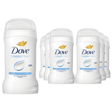 Load image into Gallery viewer, Dove Women Classic Fresh Anti-Perspirant Deo Stick w/ 48H Protection 50ml, 6 Pk
