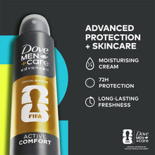 Load image into Gallery viewer, Dove Men+Care FIFA Limited Edition Advanced Anti-Perspirant Spray 200ml, 6pk