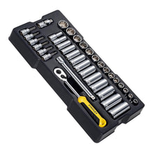 Load image into Gallery viewer, STANLEY 36PC 3/8IN METRIC SOCKET MODULE