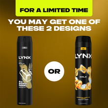 Load image into Gallery viewer, 6 Pack Lynx XXL 48H Fresh Deodorant Body Spray, Gold, 250ml