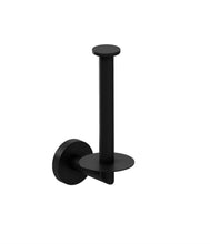 Load image into Gallery viewer, COSMIC Toilet Roll Holder Black Matte, Screw Mount, 5x9.3x17 cm