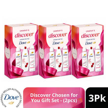 Load image into Gallery viewer, DOVE Unwrap &amp; Discover Duo Gift Set 2 piece, Choose your pack 1,2,3 or 4