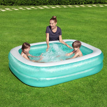 Load image into Gallery viewer, Bestway Inflatable Family Rectangular Pool with Repair Patch, 6'7"x20”or8'7"x20”