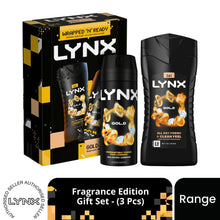 Load image into Gallery viewer, LYNX Gold Duo Gift Set 2 piece, Choose your pack 1,2,3 or 4