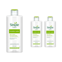 Load image into Gallery viewer, Simple Micellar Cleansing Water Hydrating Makeup Remover, 200ml or 400ml