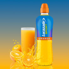 Load image into Gallery viewer, Lucozade Sport Orange &amp; Raspberry Isotonic Sport Energy Drink Fat-Free 500ml