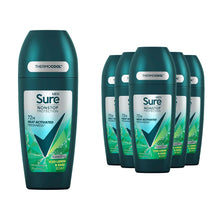 Load image into Gallery viewer, Sure Men Nonstop Protection Antiperspirant Deo Roll On Iced Lemon&amp;Sage 50ml, 6Pk