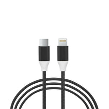Load image into Gallery viewer, FX Braided Type C to iPhone 1m - Black