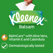 Load image into Gallery viewer, Kleenex Facial Tissues x24 Boxes of Balsam with Aloe vera