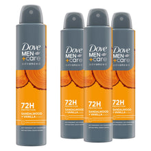 Load image into Gallery viewer, Dove Men+Care Advanced Deodorant Spray for 72Hrs Sweat Protection 200ml, 3 Pack