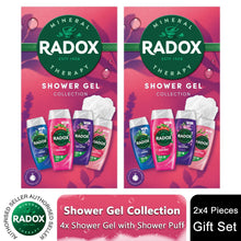 Load image into Gallery viewer, Radox Shower Gel Bundle Collection - Feel Uplifted, Relaxed, Radiant &amp; Awake
