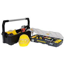 Load image into Gallery viewer, STANLEY TOOLBOX 24IN WITH ORGANISER LID