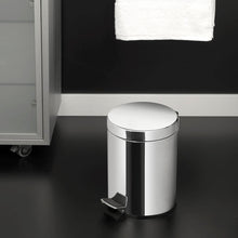 Load image into Gallery viewer, COSMIC Waste bin Light grey 5L Measures 20.5 x 27 x 28.5 cm