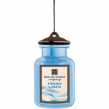 Load image into Gallery viewer, Swizzels English Candle Company EC2D3 Fresh Linen Car Air Freshener, Pack of 4