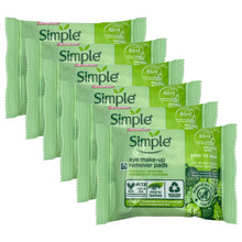 Load image into Gallery viewer, Simple Skincare Range -Refreshing Face Wash 150ml or Eye Make-Up Remover Pads 30