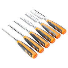 Load image into Gallery viewer, BAHCO 424P-S6-EUR B/E CHISEL SET (6) WOOD BOX