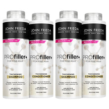 Load image into Gallery viewer, John Frieda Pro Filler+ Thickening Fine Hair Shampoo &amp; Conditioner Silicon-Free